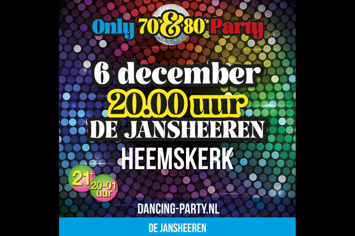 Affiche met een discobol van de Jansheeren