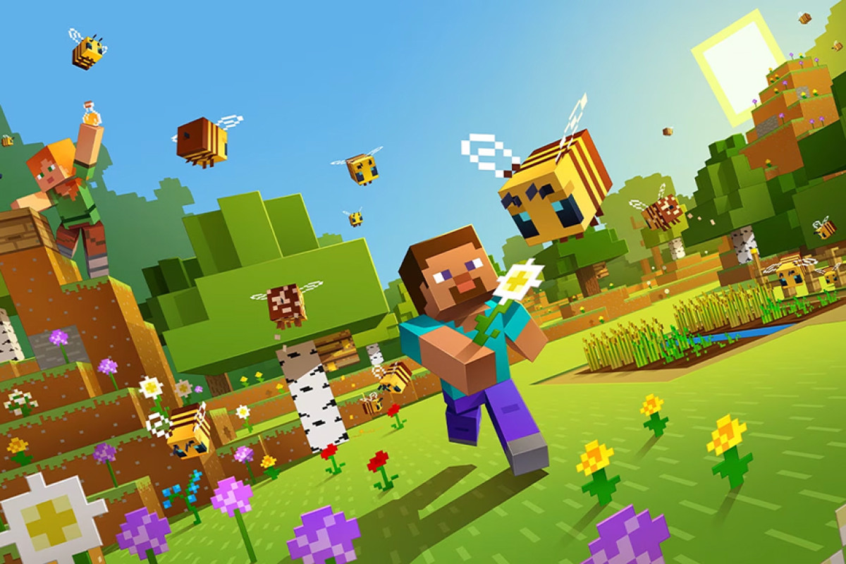 Afbeelding van het blokjes spel Minecraft